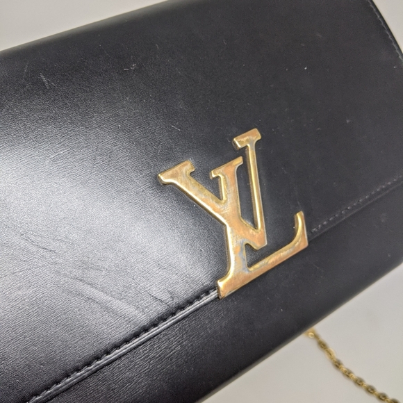 🎉HPx2🎉Louis Vuitton Louise GM Black LV More Pictures listing. - Picture 9 of 16